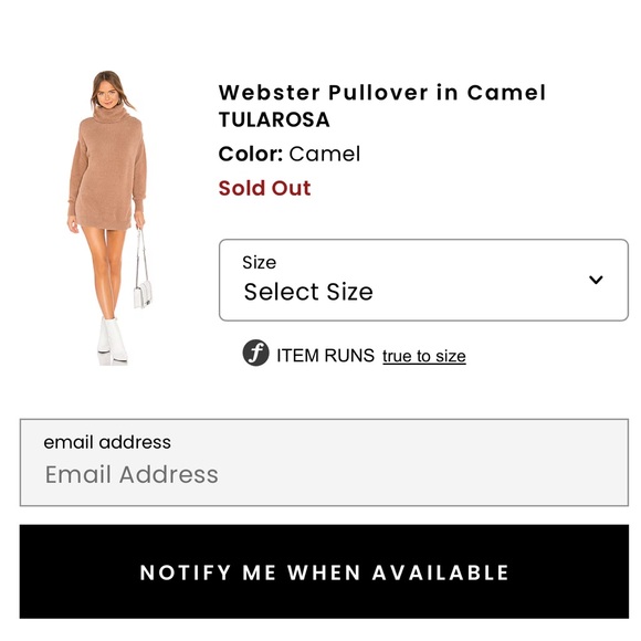 Revolve Tularosa Webster Pullover Sweater - Picture 2 of 7